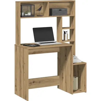 Psací stůl Obdélníkový psací stůl VidaXL 100 x 45 x 140 cm dub artisan