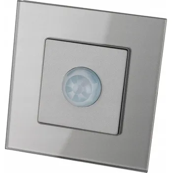 Pohybové čidlo PIR Senzor Pohybu Soumrakový Šedý Set s Rámem MIUUN