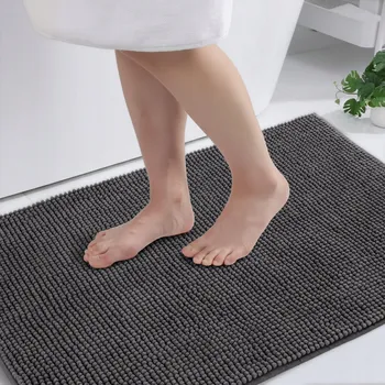 Obraz Koupelnová předložka DarianA Standard Plus 60x90 cm tmavě šedá protiskluzová