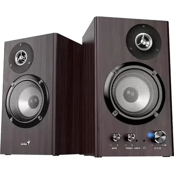 Reproduktory Genius Genius SP-HF1812BT Dark Brown - hnědé