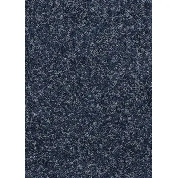 Koberec Breno Metrážový koberec ZENITH 35 modrý, šíře 200 cm, Vícebarevné/Modrá