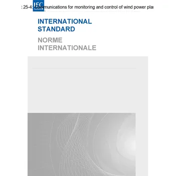 Technika IEC 61400-25-4:2016 - Wind energy generation systems - Part 25-4: Communications for monitoring and control of wind power plants - Mapping to communication profile