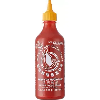 Omáčka Flying Goose Chilli omáčka Sriracha s Galangalem 455 ml