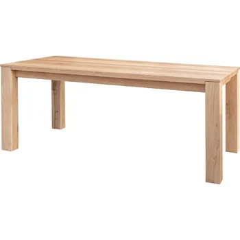 Jídelní stůl Dubový jídelní stůl Gaia 90x140 - Katmandu Světlý dub 90x75 cm