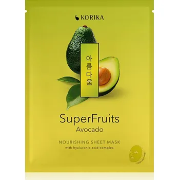 Pleťová maska Vyživující plátýnková maska Superfruits Avocado (Nourishing Sheet Mask) 25 g