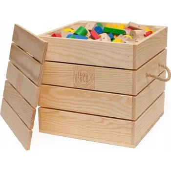 ostatní stavebnice STAVEBNICE dřevěné magnetické GIGA COLOR