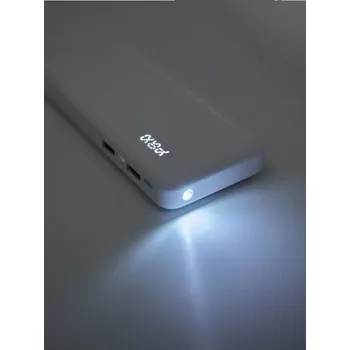 Powerbanka Sinsay - Powerbanka s baterkou - bílá - 283GD-00X - 283GD-00X-ONE