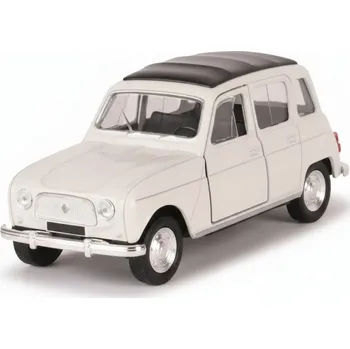 autíčko MODEL S PODVÁŽENÍM KOVOVÝ MODEL AUTÍČKO RENAULT 4 S POHONEM