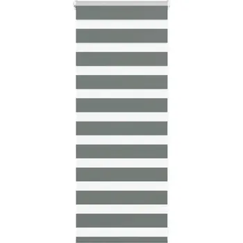 Roleta Zebra roleta, tmavě šedá, šířka látky 55,9 cm, polyester
