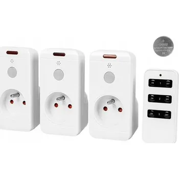 Elektrická zásuvka Dálkově ovládaná Elektrická Zásuvka Blow , bílá