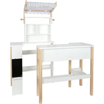 Hra na obchod Small Foot LE12328 dřevěný prodejní stánek Fresh