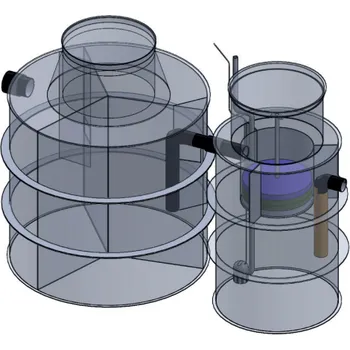 Čistička odpadních vod Tříkomorový septik s pískovým filtrem (pro 2-5 osob)