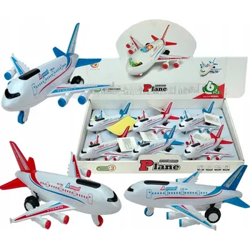 autíčko OSOBNÍ LETADLO S POHONEM, SVĚTLEM A ZVUKEM 9945