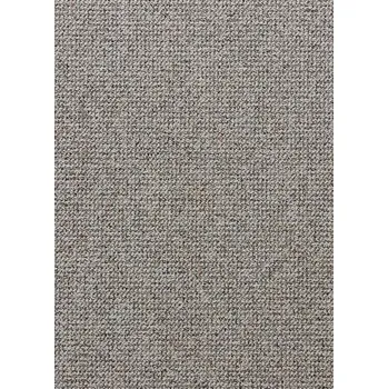 Koberec Breno Metrážový koberec RE-TWEED 34 šedobéžový, šíře 400 cm, Šedá/Vícebarevné