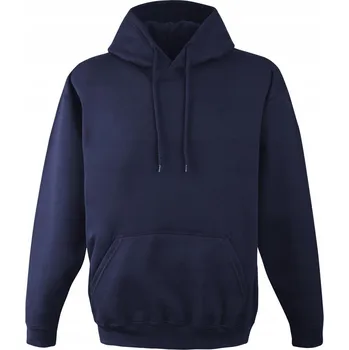 Pánská mikina Tmavě modrá Tepláková mikina Klokanka klokaním s kapucí vel. 3XL