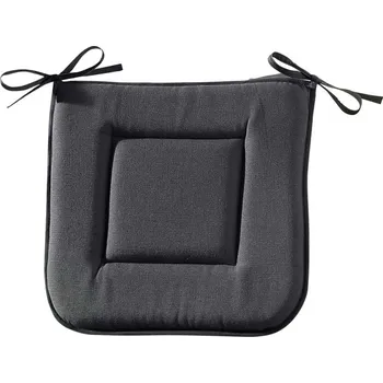 Potah na židli Blancheporte Podsedák na židli šedá antracitová 40x40 cm