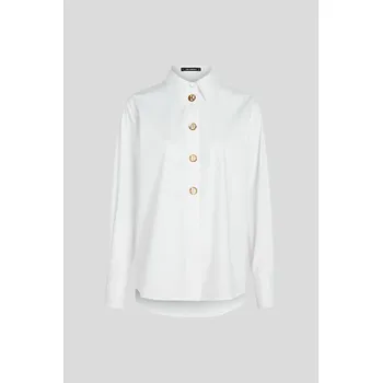 Dámská košile KOŠILE KARL LAGERFELD KARL DAILY POPLIN SHIRT WHITE