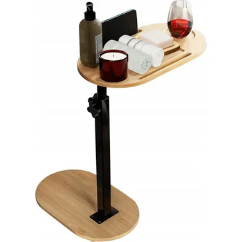 TACA NA WANNĘ Z REGULOWANĄ WYSOKOŚCIĄ VOLNĚ STOJÍCÍ PODNOS DO VANY, NASTAVITELNÁ VÝŠKA, K UMÍSTĚNÍ KE STĚNĚ