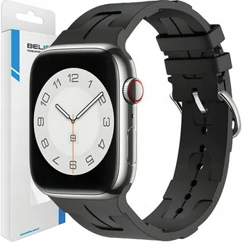 Řemínek na hodinky Řemínek Beline pro Apple Watch 70mm černý