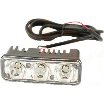 Přídavný světlomet Superlight 9W 12V / 24V přídavné pracovní světlo LED hranaté