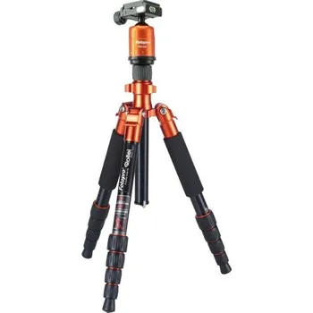 Stativ Rollei Stativ Compact Traveler No. 1 + Hlava FPH-53P/ Zátěž 5kg/ Vytažený 140cm/ Oranžový