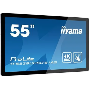 Monitor 55" iiyama TF5539UHSC-W1AG:IPS, 4K,500cd/m2, 24/7