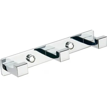 Koupelnový nábytek Mexen příslušenství, Věšák na ručníky 3-háčky, chrom, 709263-00