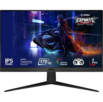 Počítačové příslušenství MSI Gaming monitor G2412, 24"/1920 x 1080 FHD/IPS/170Hz/1ms/1100:1/250cd / m2 /2xHDMI/DP