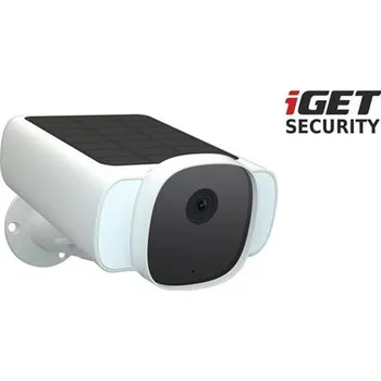 IP kamera iGET SECURITY EP29 White - WiFi solární bateriová FullHD kamera, IP66, samostatná i pro alarm M5