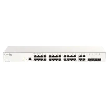Switch D-Link DBS-2000-28 28-Port Gigabit Nuclias Smart Managed Switch including 4x 1G Combo Ports (With 1 Year License)