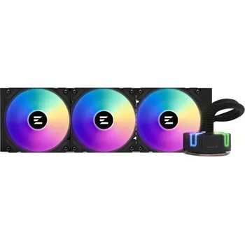 Počítačové chlazení Zalman vodní chladič Reserator5 Z36 ARGB / 360 mm ARGB / ZE1225ASHx2 / černý