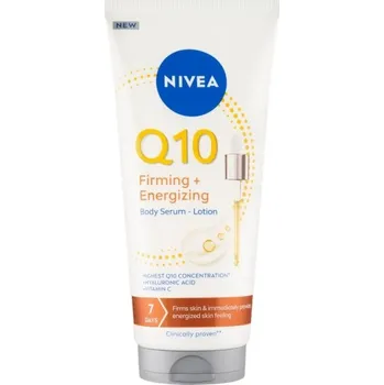 Tělové mléko Nivea Q10 Energizující zpevňující tělové sérum 200 ml