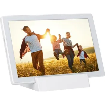 Digitální fotorámeček Rollei fotorámeček WiFi 106/ úhlopříčka 10.1"/ 8GB/ 1W/ Frameo APP/ Stojánek/ Bílý