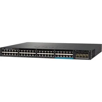 Síťový prvek Cisco Catalyst 3650 48 Port mGig, 4x10G Uplink, LAN Base
