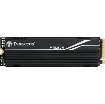 Pevný disk TRANSCEND MTE250H 2TB SSD disk M.2 2280, PCIe Gen4 x4 NVMe 1.4 (3D TLC), aluminium heatsink, 7100MB/s R, 6500MB/s W