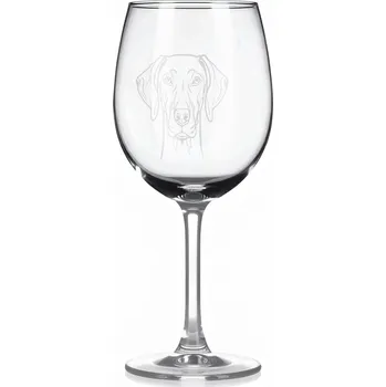 Sklenice Sklenice na víno s gravírovaným motivem – Sloughi