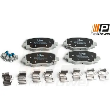 Brzdová destička Sada brzdových destiček, kotoučová brzda ProfiPower 1B2163