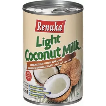 Rostlinné mléko Renuka Kokosové mléko light 9% 400 ml