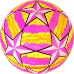 LEAN Toys Gumový míček 22 cm Růžový