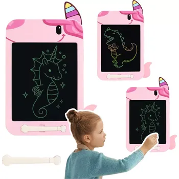 Magnetická kreslící tabulka Znikopis LCD tabulka jednorožec růžový
