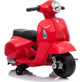Dětské elektrovozidlo Dětský akumulátorový skútr Vespa GTS 300 Mini červený