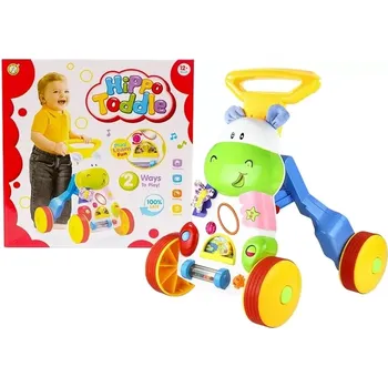 Dětské chodítko LEANToys Interaktivní chodítko Hroch