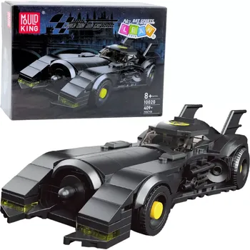 ostatní stavebnice Stavebnice závodní auto – 409 dílků, černá