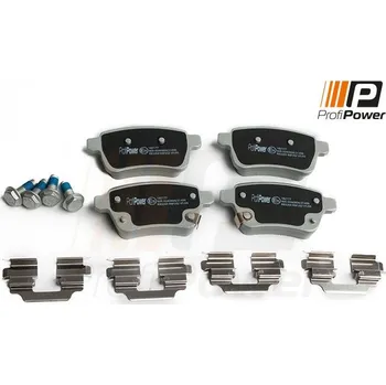 Brzdová destička Sada brzdových destiček, kotoučová brzda ProfiPower 1B2177