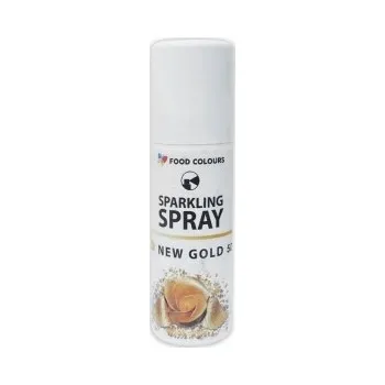 Potravinářské barvivo Potravinářské barvivo ve ve spreji New Gold - Zlatá Professional Food Colours 50 ml