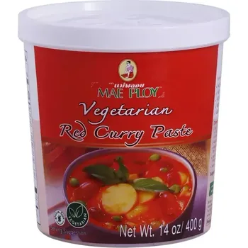 Omáčka Mae Ploy Červená Kari pasta Vegetariánská 400 g