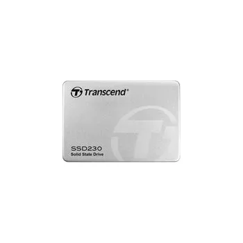 Pevný disk TRANSCEND SSD230S 2TB SSD disk 2.5'' SATA III, 3D TLC, Aluminium casing, 560MB/s R, 520MB/s W stříbrný