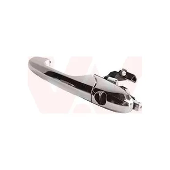 Dveře karosérie Vnější klika dveří VAN WEZEL 1604241