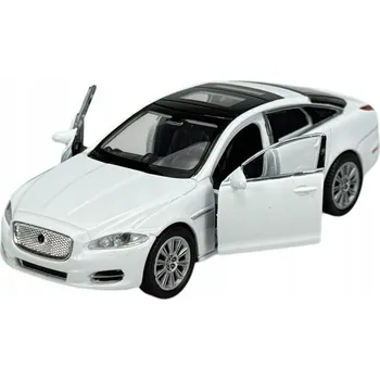 autíčko WELLY 2010 JAGUAR XJ BÍLÝ 1:34 NOVÝ KOVOVÝ MODEL 43652
