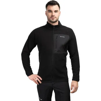 Pánská mikina NATUREHIKE Pánská turistická fleecová mikina Fleece With Pockets CYY2441FS066 ČERNÁ